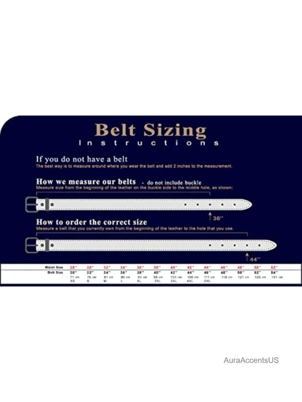 Genuine Leather Tooled Western Belt, 1.5